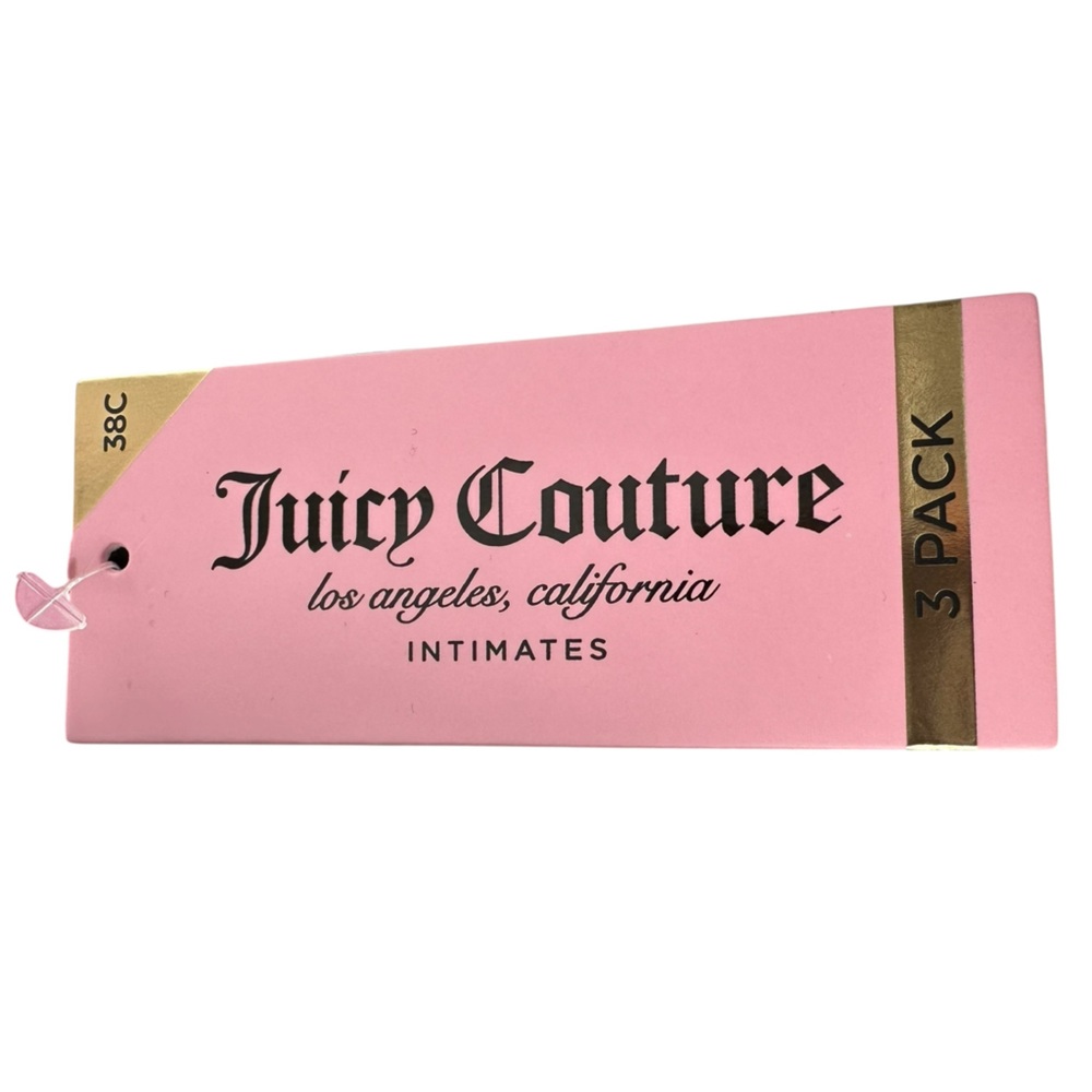 NWT Juicy Couture Sexy Push Up 3 Bra Set Valentine’s Day Coquette Feminine 38C - Picture 4 of 9